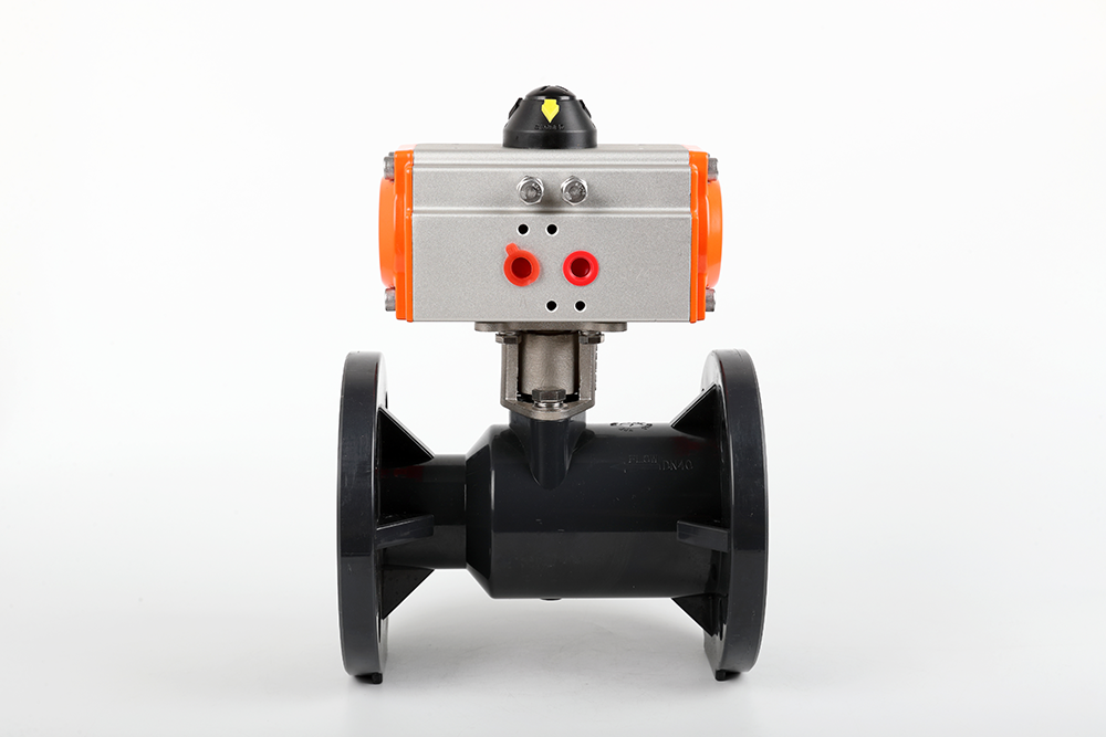 浦北气动法兰一体球阀